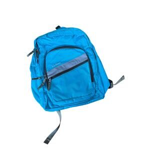 NWT L.L. Bean Deluxe Book Pack brilliant blu backpack